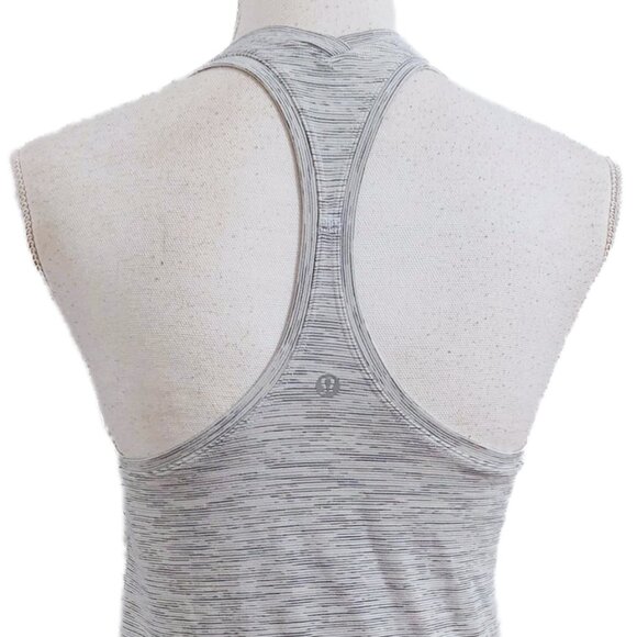 Lululemon Cool Racerback II Wee Are From Space Ice Grey Alpine White - Picture 9 of 9